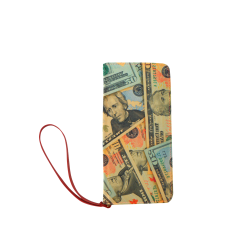 US DOLLARS 2 Women's Clutch Wallet (Model 1637)