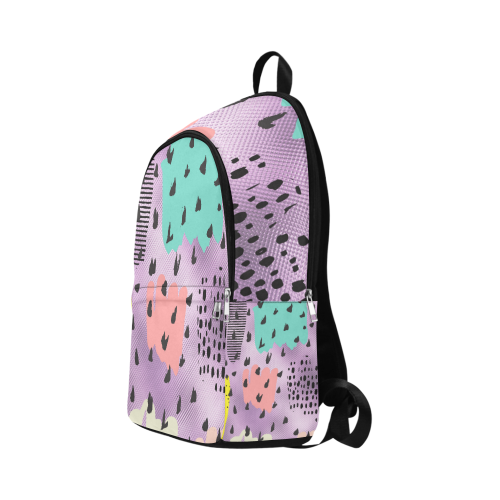 dot pattern Fabric Backpack for Adult (Model 1659)