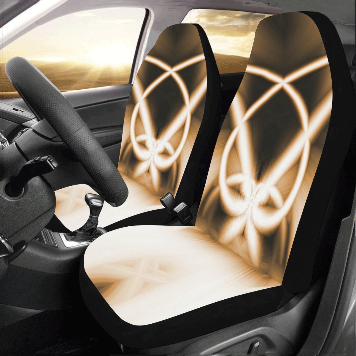 In To The Cave Car Seat Covers (Set of 2)