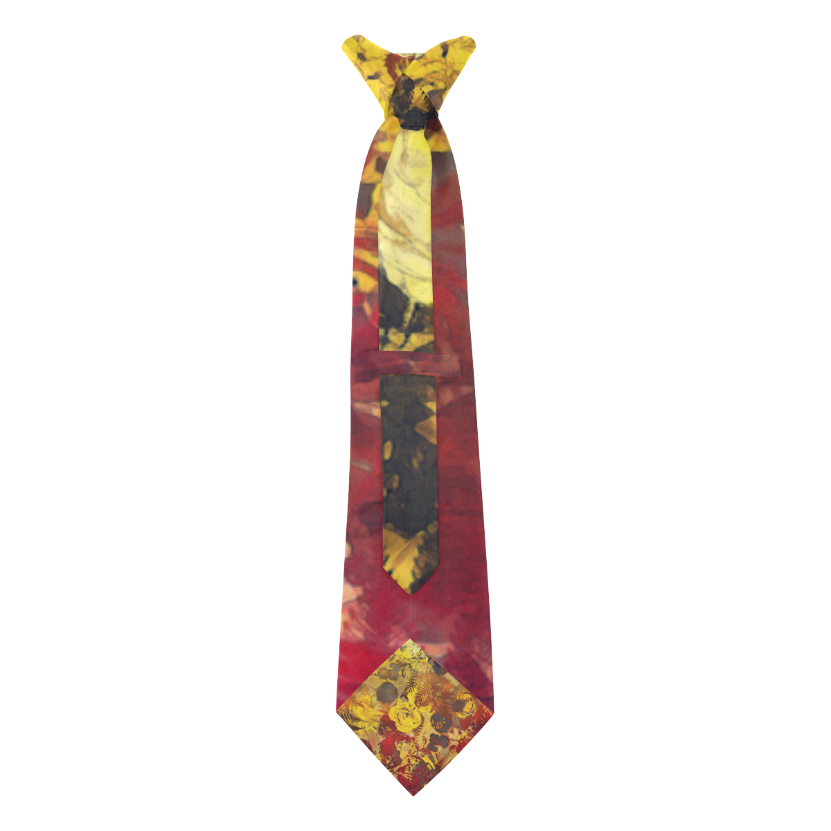 flowers #flowers #pattern Custom Peekaboo Tie with Hidden Picture