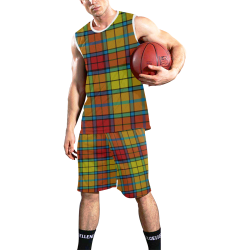 BUCHANAN TARTAN All Over Print Basketball Uniform