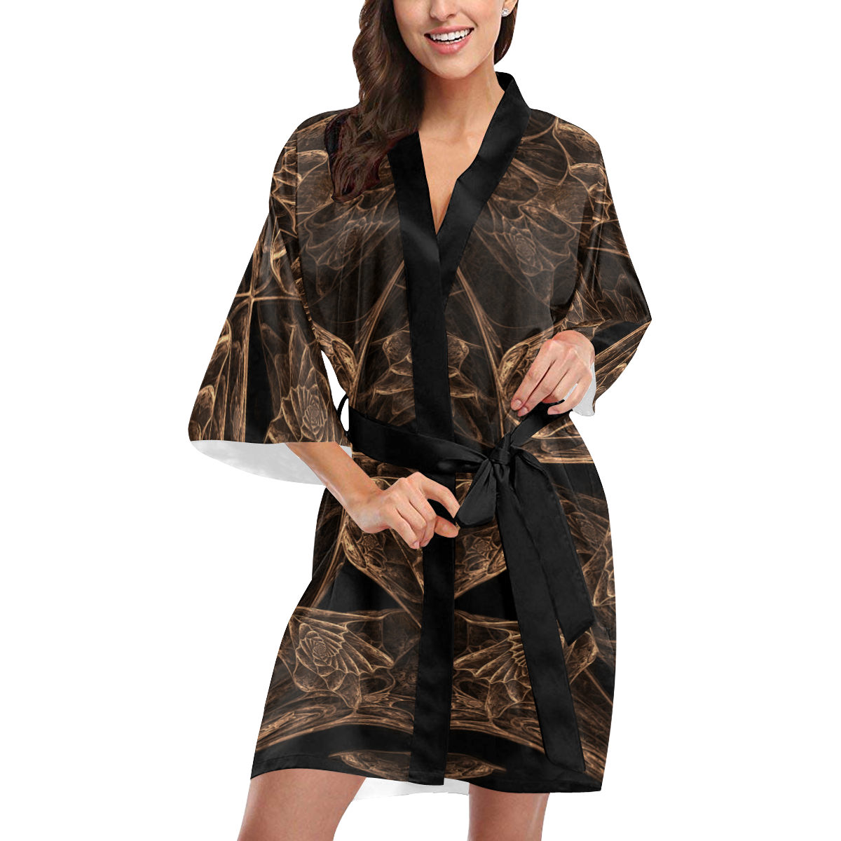 Sprouts Kimono Robe