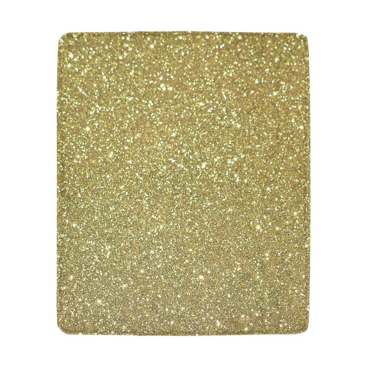 "gold glitter" Ultra-Soft Micro Fleece Blanket 50"x60"