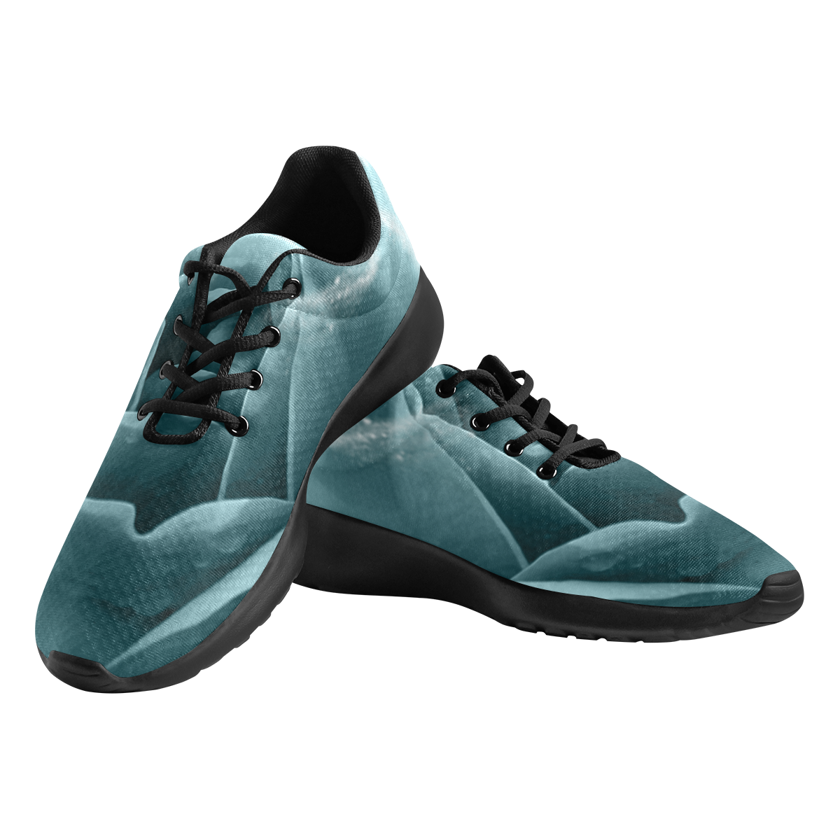The blue rose Women's Athletic Shoes (Model 0200)