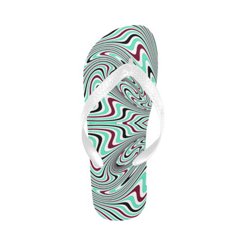 spiral Flip Flops for Men/Women (Model 040)