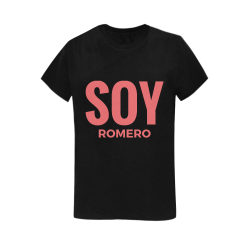 CAMISETA PARA MUJER DEROMERO.COM Women's T-Shirt in USA Size (Two Sides Printing)