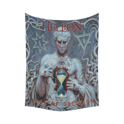 Gothic Hell On Age Of Oblivion Cotton Linen Wall Tapestry 60"x 80"