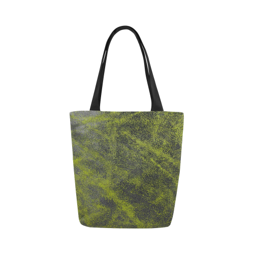 CRACKED LEATHER 2A Canvas Tote Bag (Model 1657)