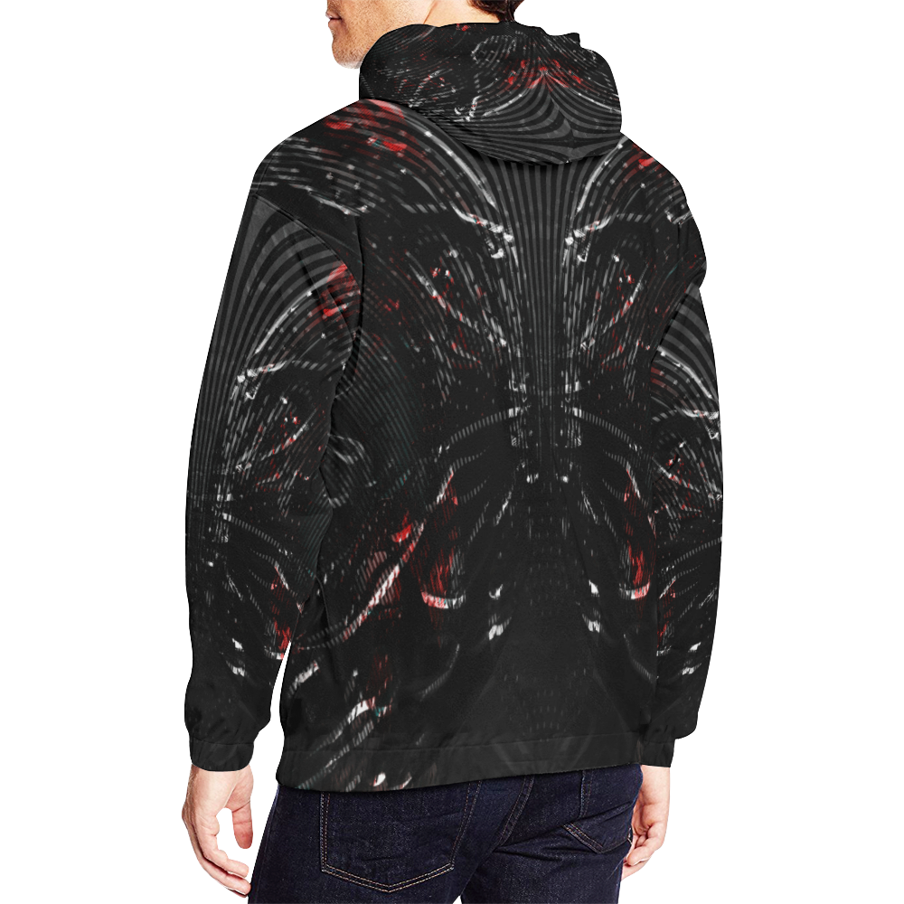 Alien Queen Unit All Over Print Hoodie for Men (USA Size) (Model H13)