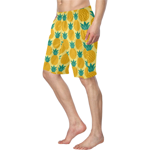 Pineapple Men's Swim Trunk (Model L21)