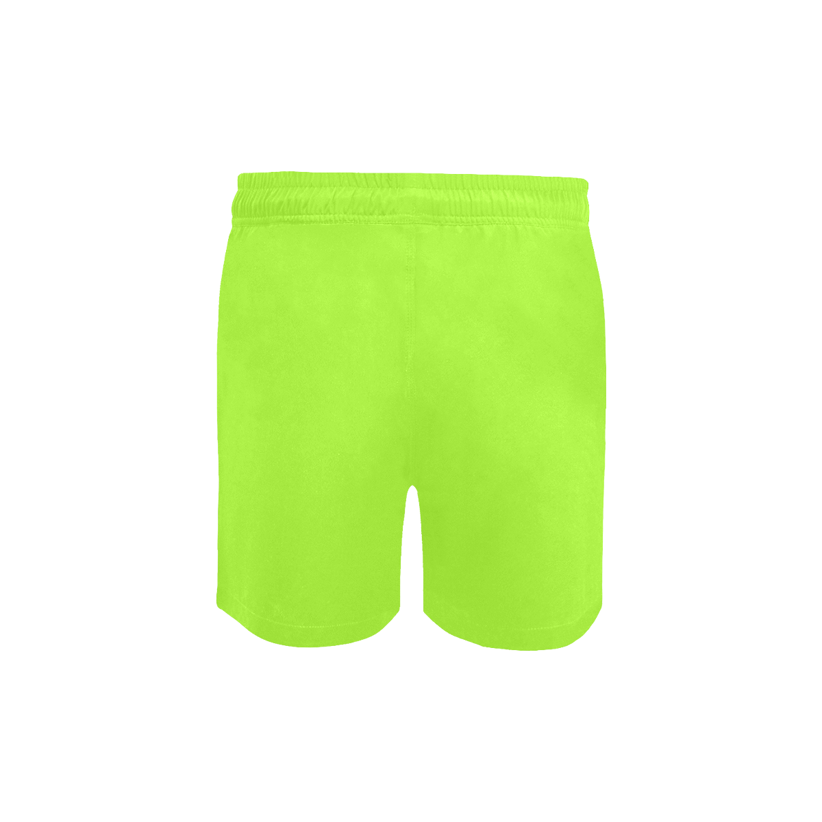 color green yellow Men's Mid-Length Swim Shorts (Model L39)