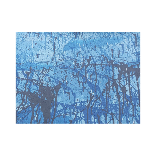 Blue splatters Placemat 14’’ x 19’’ (Set of 6)