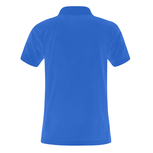 Parafanellya Blue Exclusive Polo Men's Polo Shirt (Model T24)