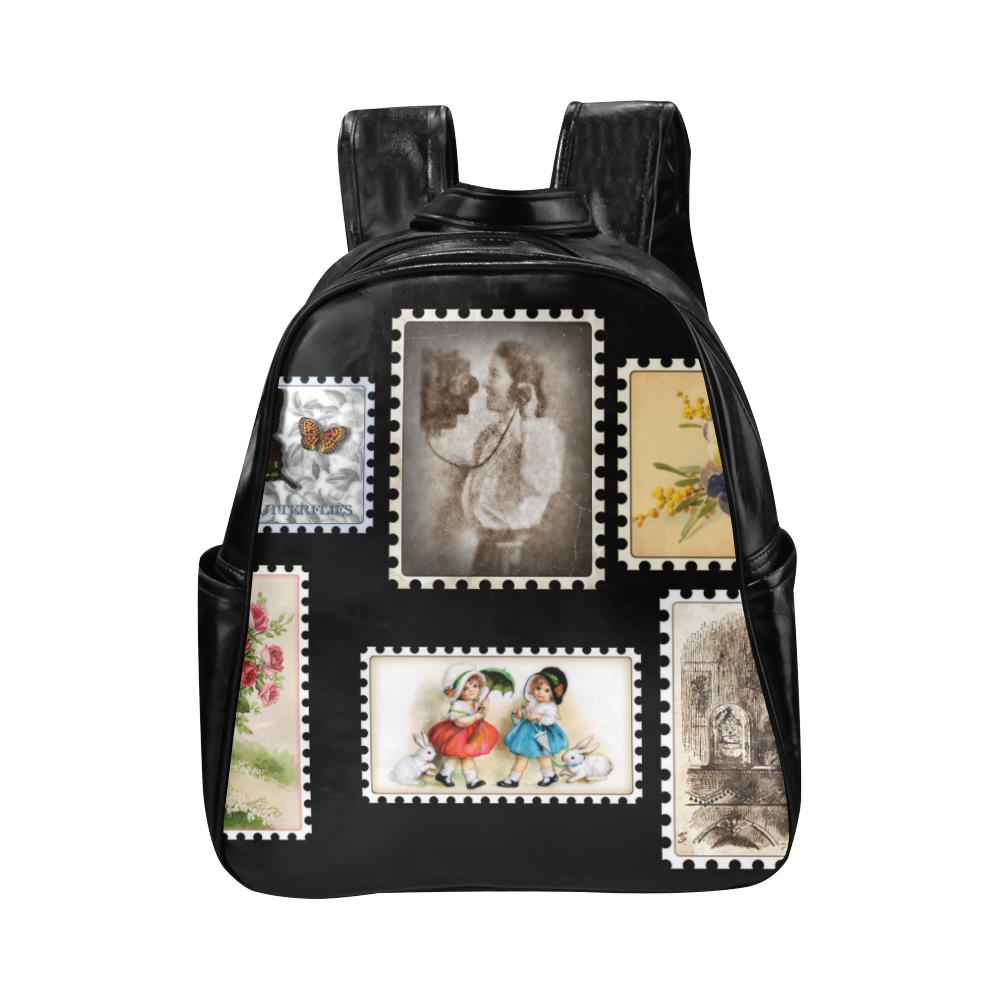 bag Multi-Pockets Backpack (Model 1636)