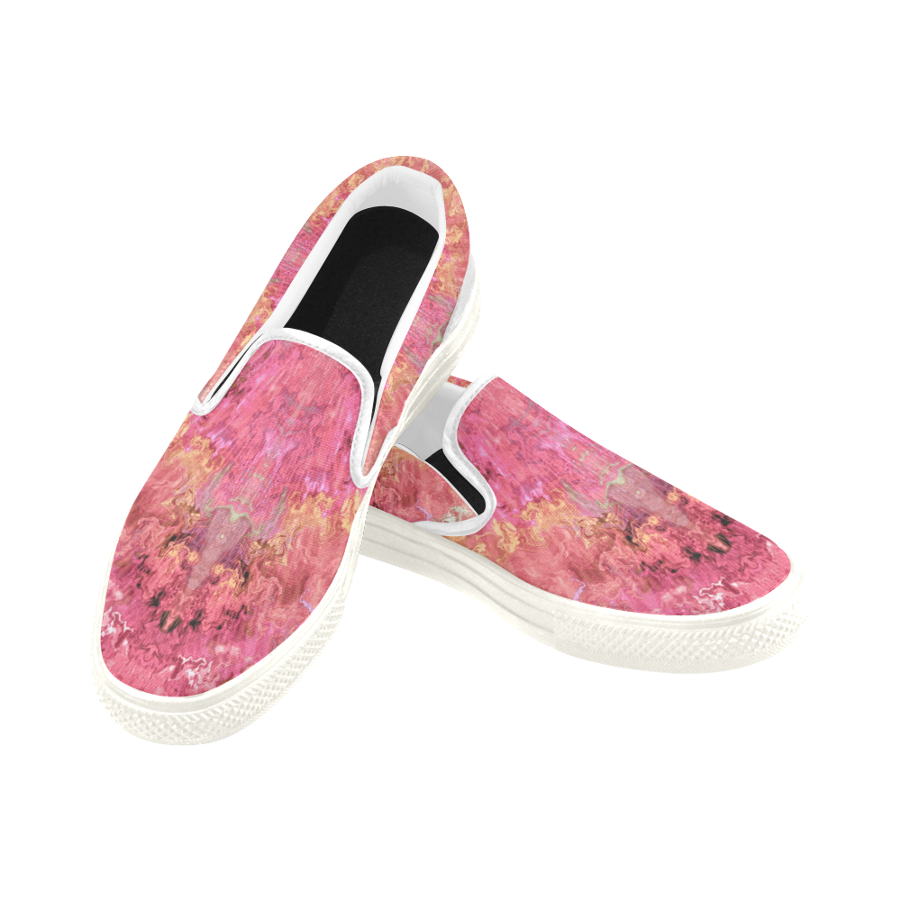 corinne c1 Women's Slip-on Canvas Shoes (Model 019)