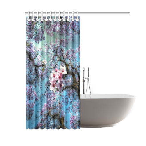 Cherry blossomL Shower Curtain 60"x72"