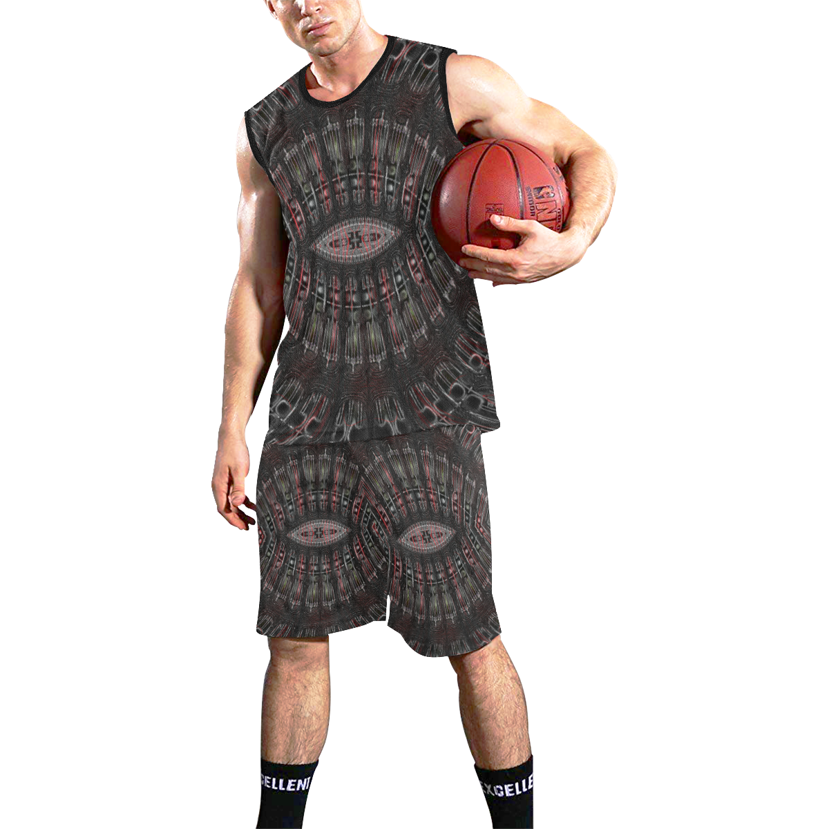 8000  EKPAH 22 low sml All Over Print Basketball Uniform
