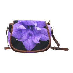Balloon Flower Saddle Bag/Small (Model 1649) Full Customization