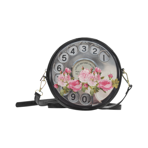 Dial Rose Round Sling Bag (Model 1647)