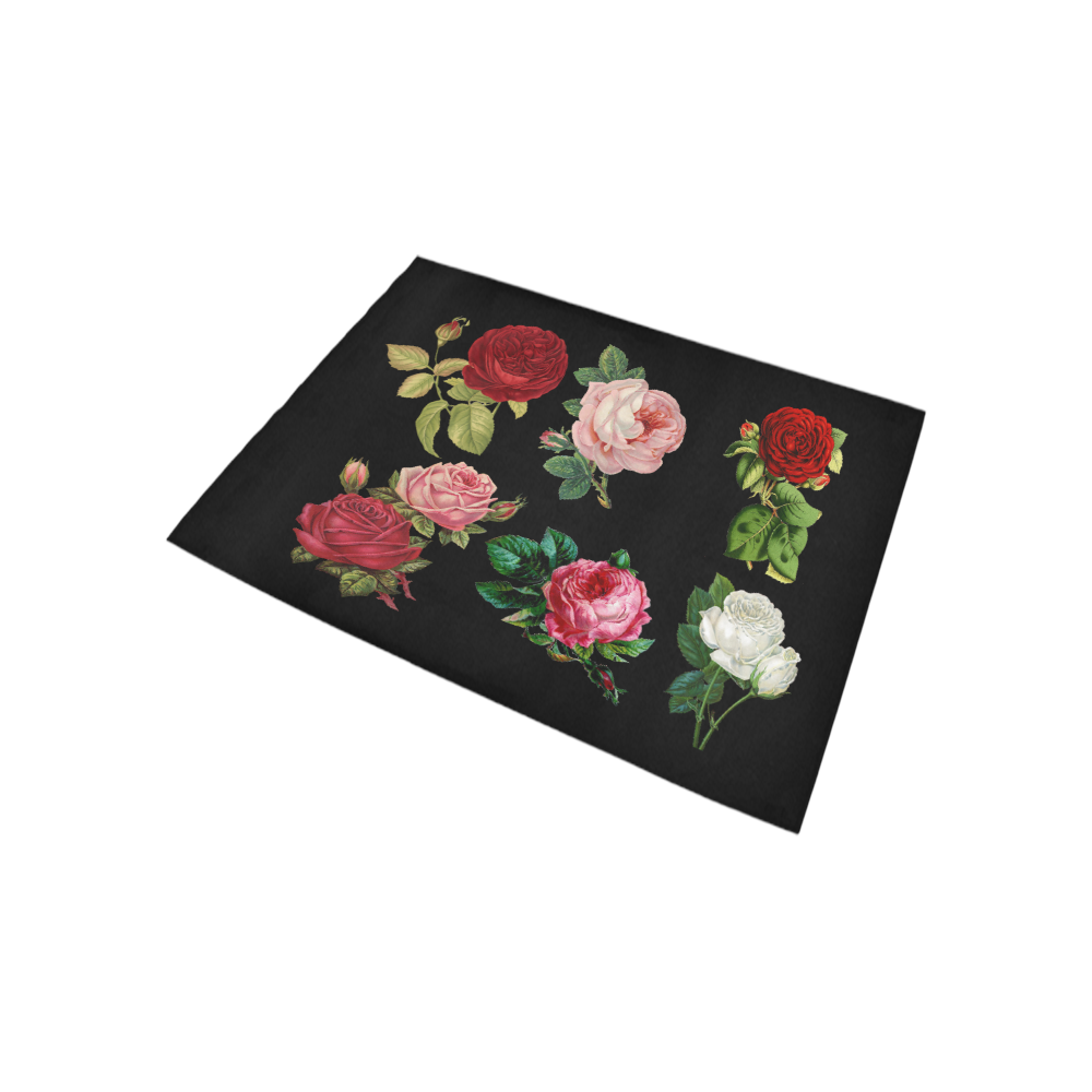 roses Area Rug 5'3''x4'