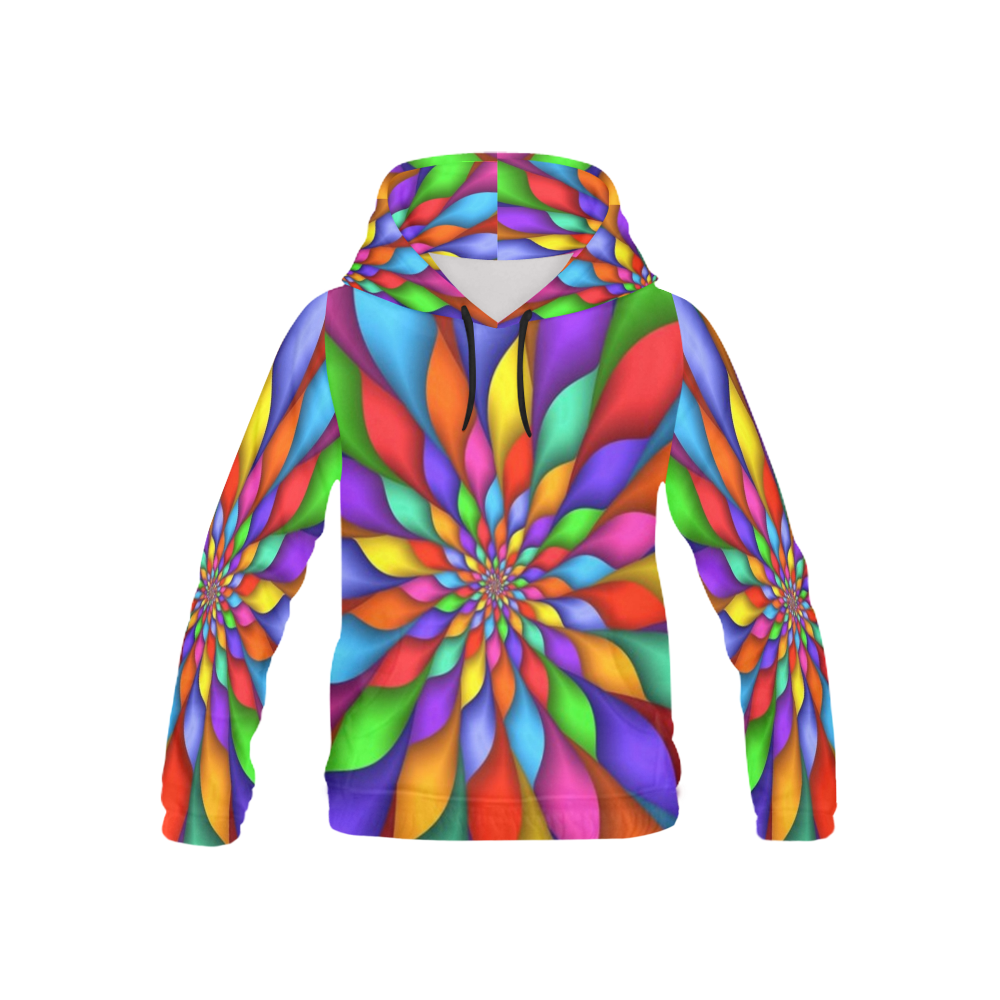 RAINBOW SKITTLES All Over Print Hoodie for Kid (USA Size) (Model H13)