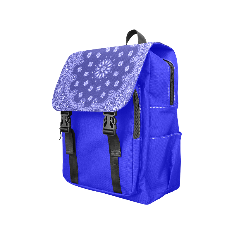 mce bandana backpack blue 3 Casual Shoulders Backpack (Model 1623)