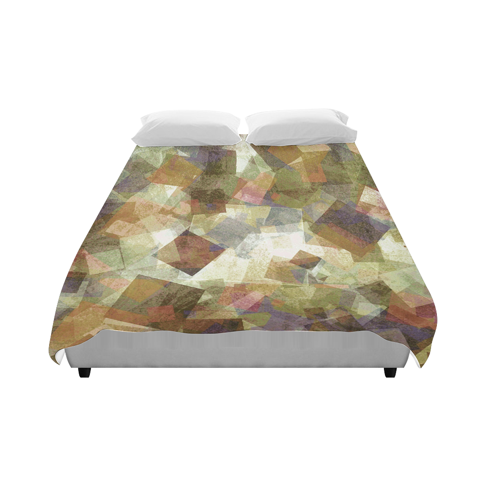 abstract squares Duvet Cover 86"x70" ( All-over-print)
