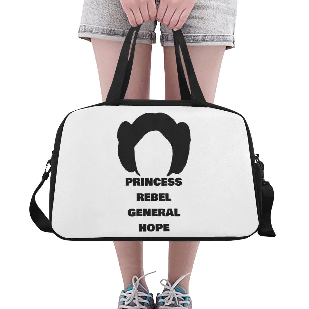 Leia - Rebel, Princess, General & Hope Fitness Handbag (Model 1671)