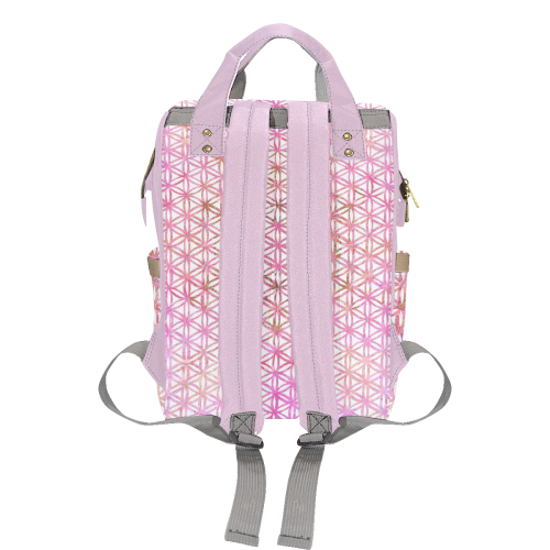 fleur de vie 8 Multi-Function Diaper Backpack/Diaper Bag (Model 1688)