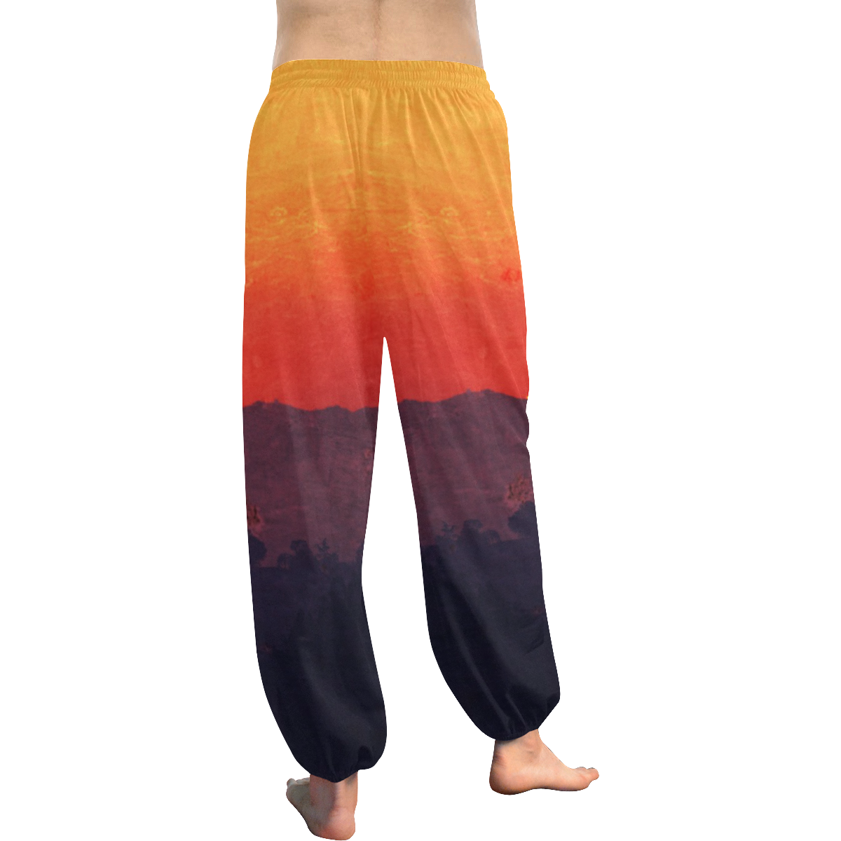 Five Shades of Sunset Women's All Over Print Harem Pants (Model L18)