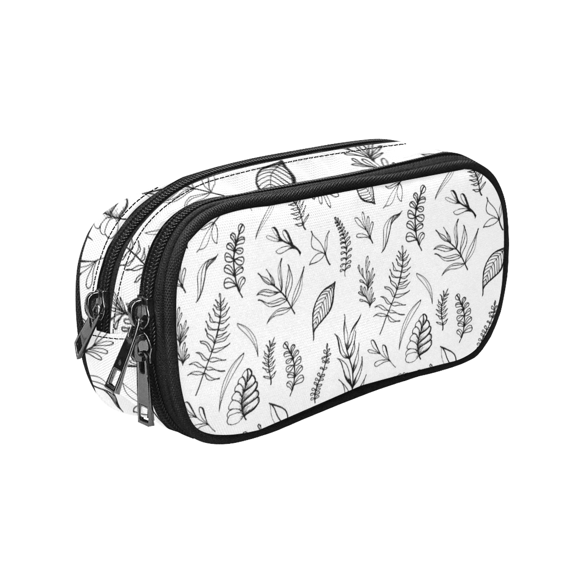 DANCING LEAVES Pencil Pouch/Large (Model 1680)