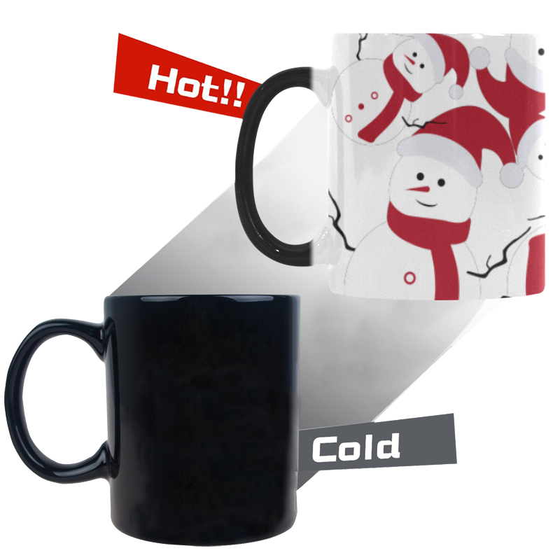 Snowman Custom Morphing Mug