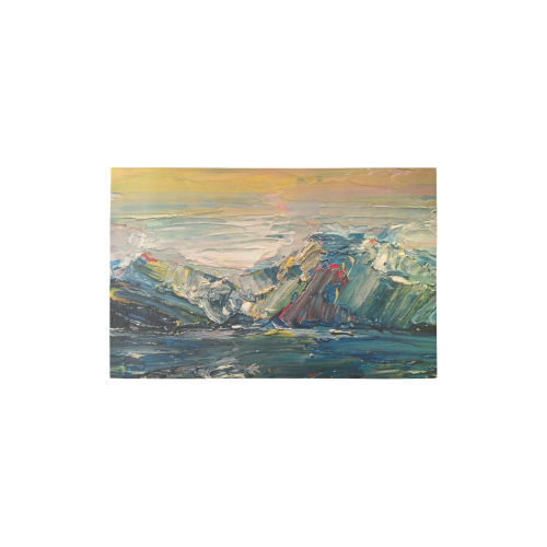 Mountains painting Area Rug 2'7"x 1'8‘’