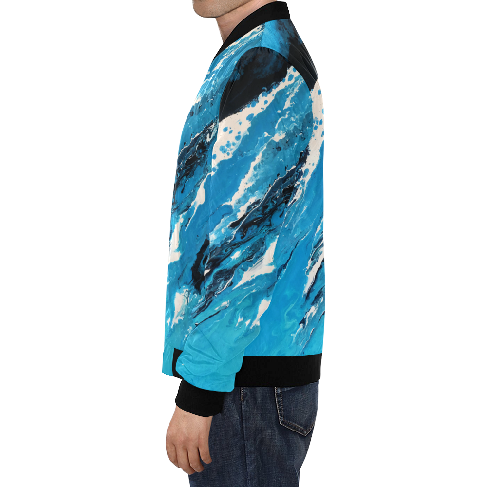 cresting mens jacket All Over Print Bomber Jacket for Men (Model H19)