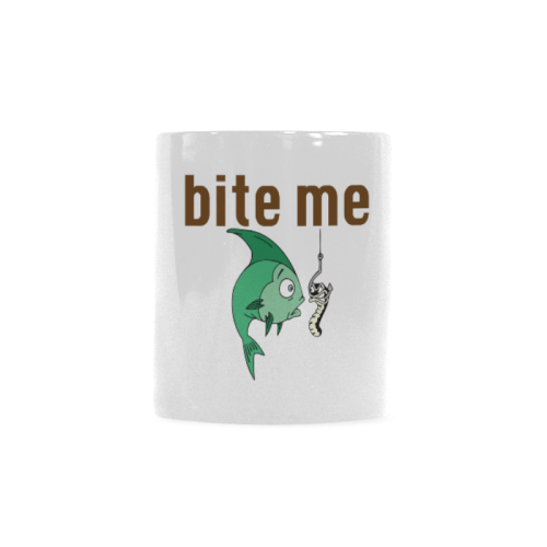 Bite Me Custom White Mug (11OZ)