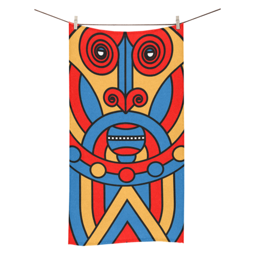 Aztec Maasai Lion Tribal Bath Towel 30"x56"