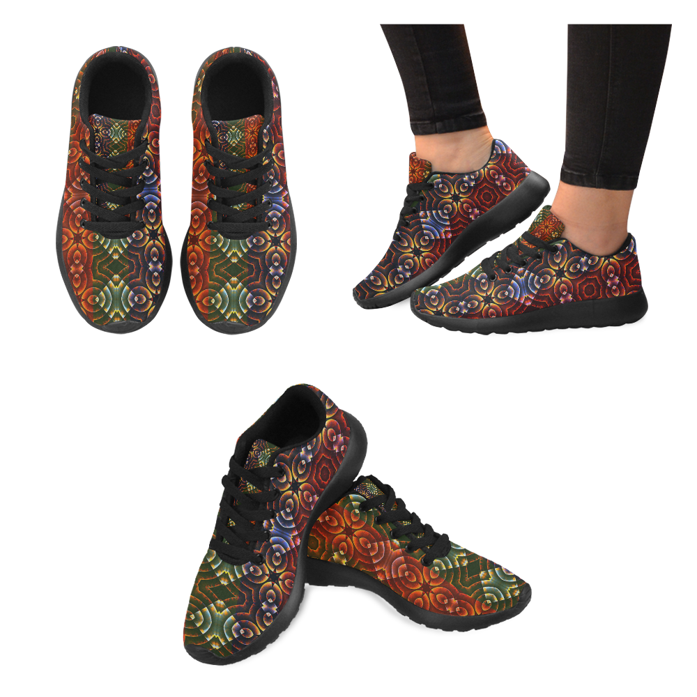 Batik Maharani #3 by Jera Nour Women's Running Shoes/Large Size (Model 020)