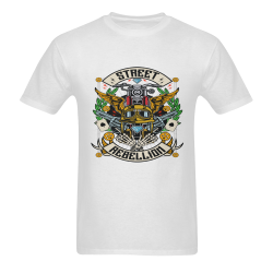 Street Rebellion Modern 2 White Men's T-shirt in USA Size (Front Printing Only) (Model T02)