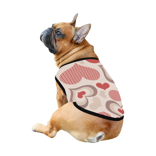 HEARTS LOVE All Over Print Pet Tank Top