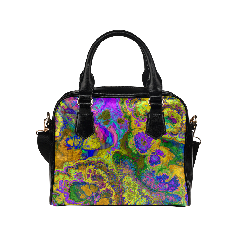 wonderful fractal 3183 by JamColors Shoulder Handbag (Model 1634)