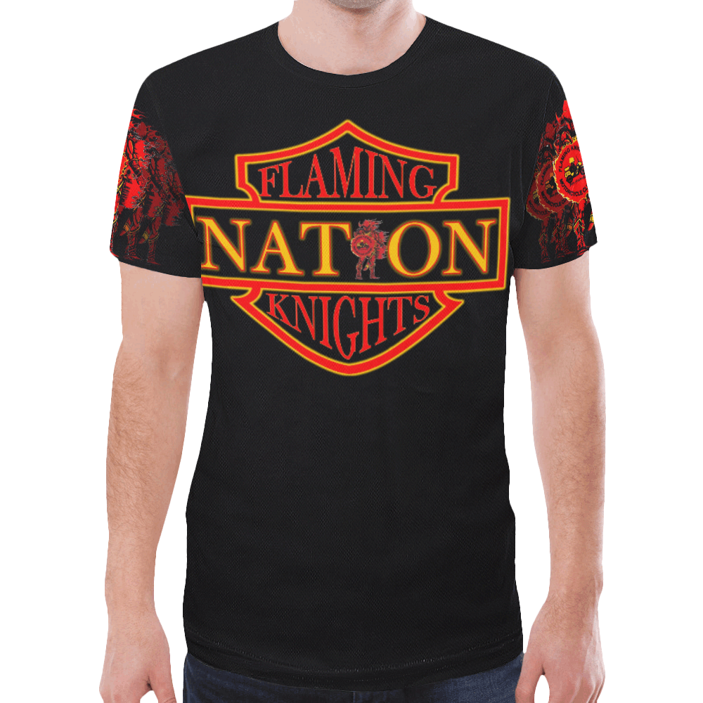 Nation New All Over Print T-shirt for Men (Model T45)