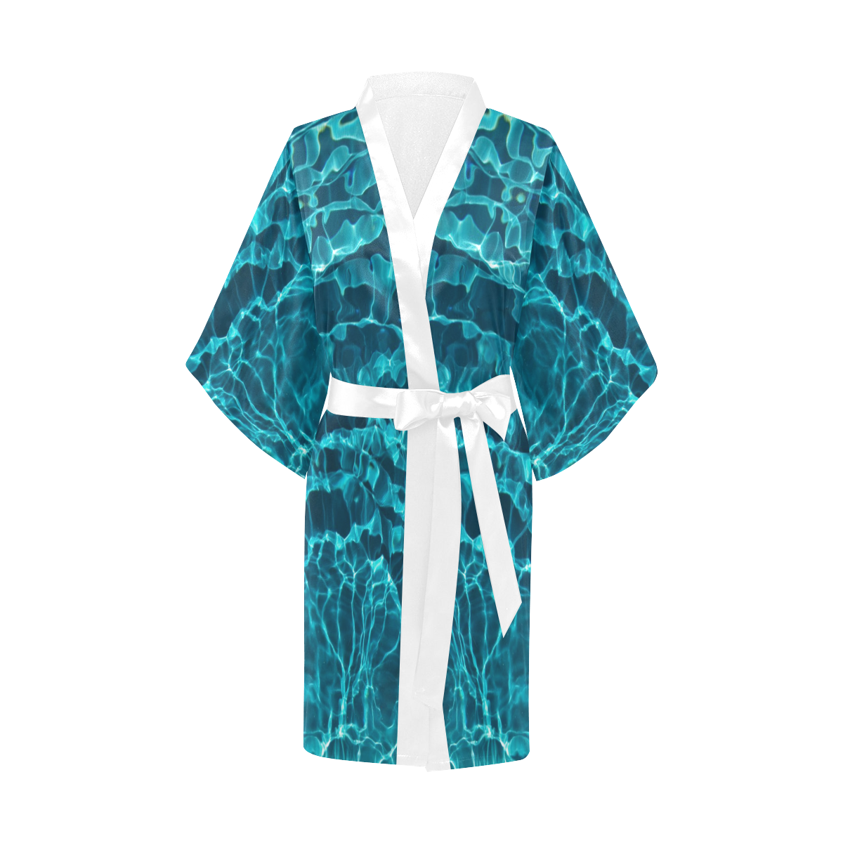 Electric Grass Kimono Robe