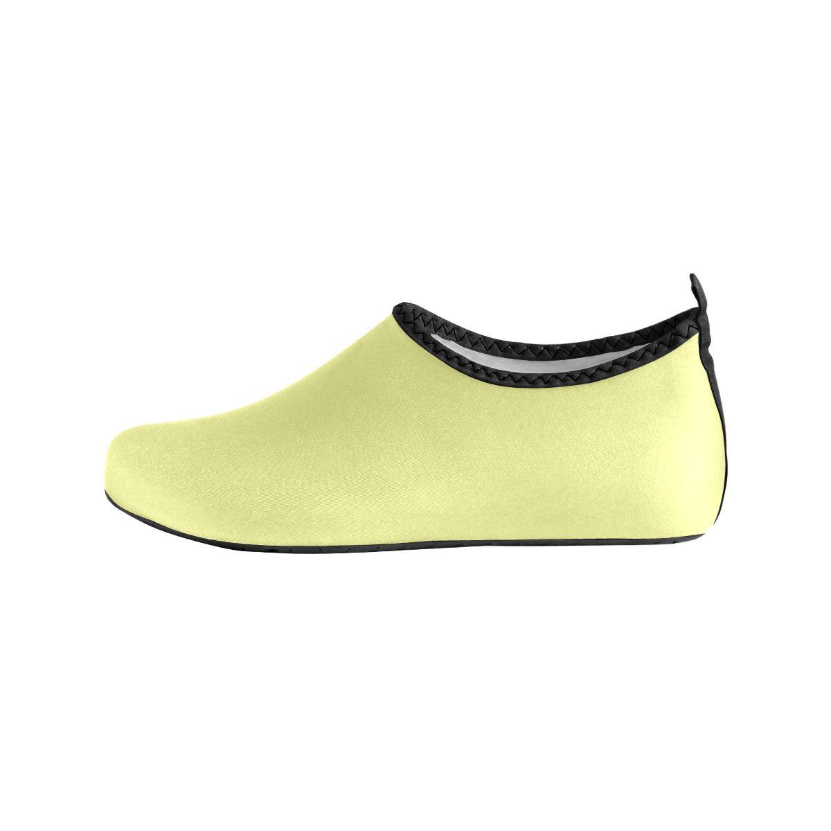 color canary yellow Men's Slip-On Water Shoes (Model 056)