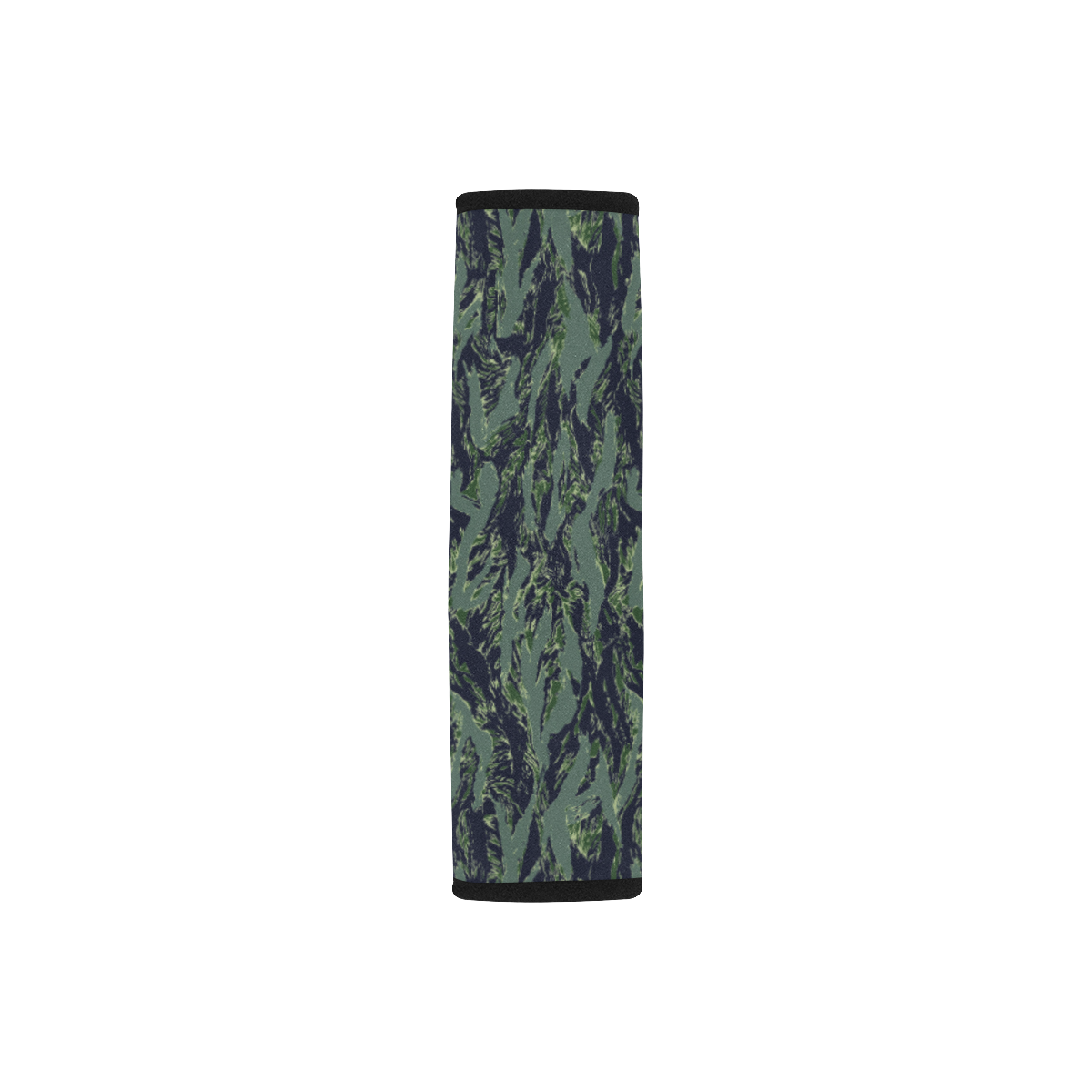Jungle Tiger Stripe Green Camouflage Car Seat Belt Cover 7''x8.5''