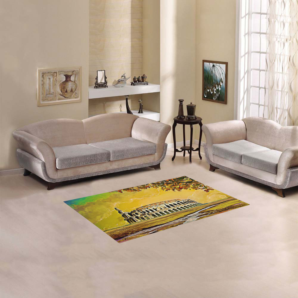 Colosseum Italy Area Rug 2'7"x 1'8‘’