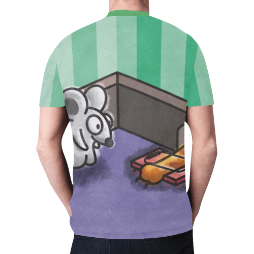 Dumb Cat New All Over Print T-shirt for Men (Model T45)