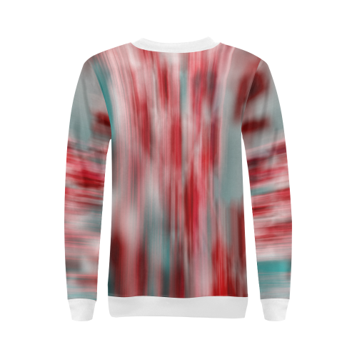 Flowers All Over Print Crewneck Sweatshirt for Women (Model H18)