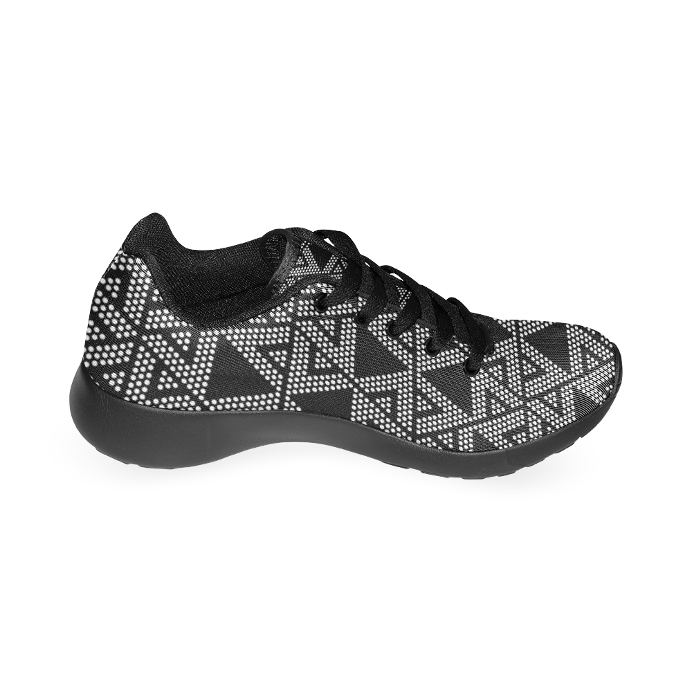 Polka Dots Party Men’s Running Shoes (Model 020)