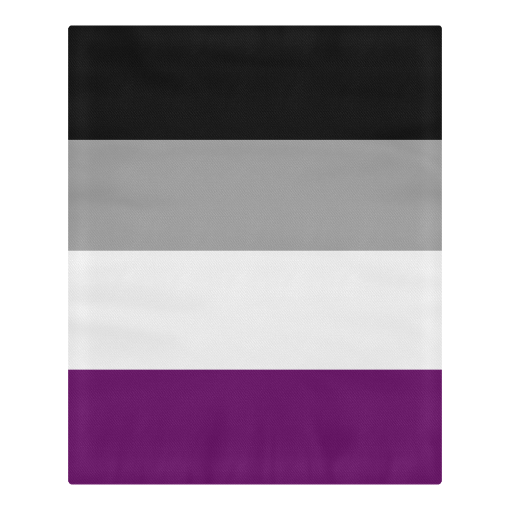 Asexual Flag 3-Piece Bedding Set