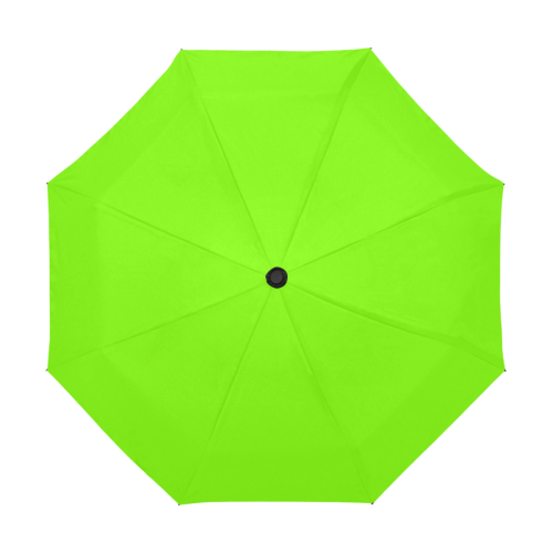 color chartreuse Anti-UV Auto-Foldable Umbrella (U09)